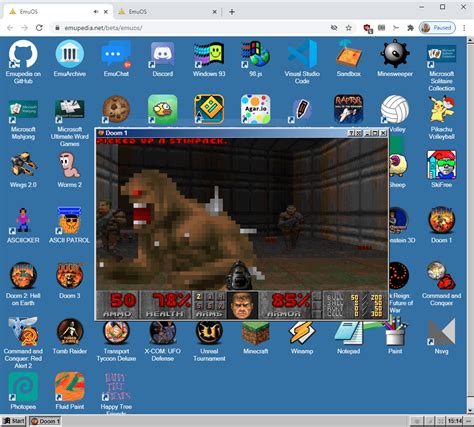 EmuOS: run retro games and apps right in your browser.